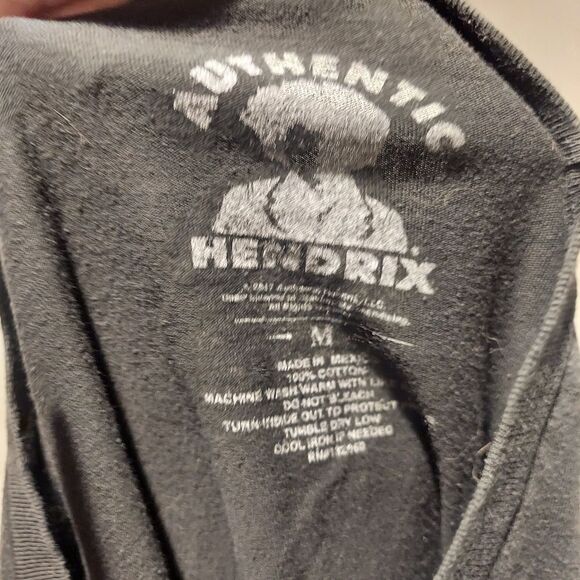 𝅺jimi Hendrix tee black mens size medium - Picture 6 of 6